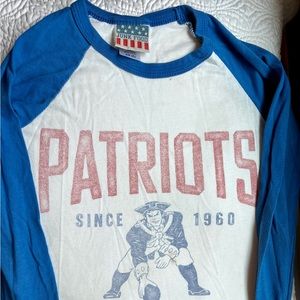 Junk Food Patriots Long Sleeve Shirt 🏈